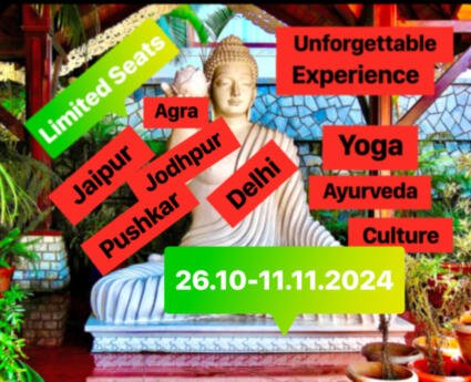 Yoga & Ayurveda Tour Front Page