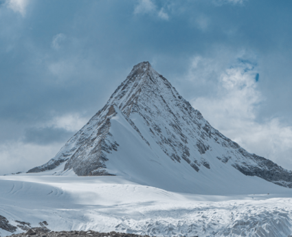 Mt. Everest, highest mountain peak of the world