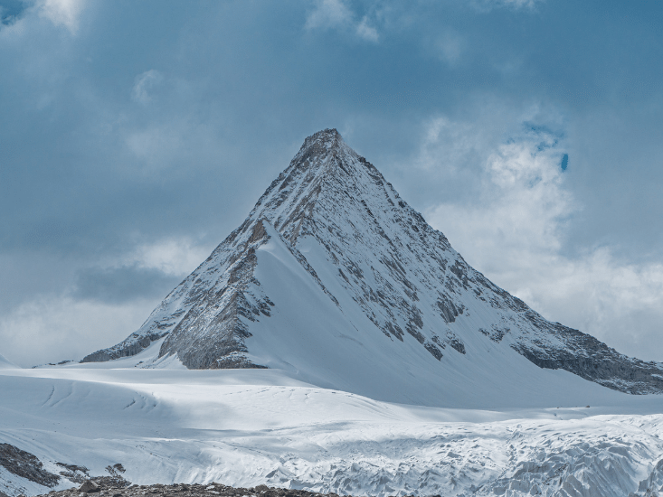 Mt. Everest, highest mountain peak of the world